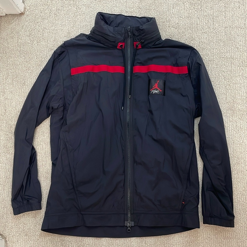 Jordan black windbreaker jacket